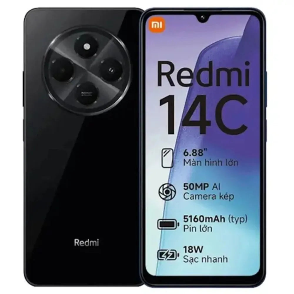Celular Redmi Xiaomi 14C - 4/128 GB Dual Sim Global - LANÇAMENTO