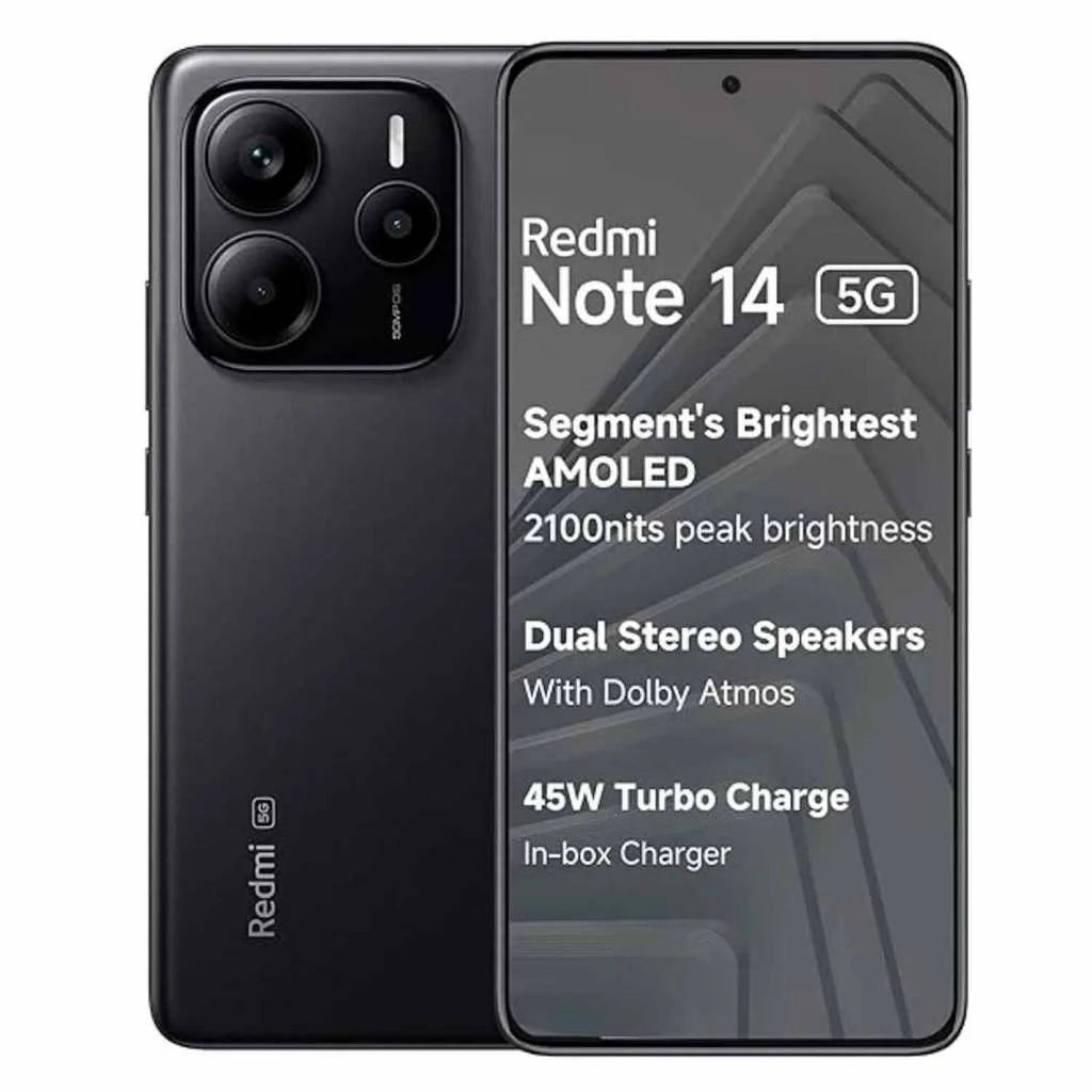 Smartphone Xiaomi Redmi Note 14 5G 256GB 12GB RAM Lançamento 2025 Dual SIM Tela 6.67"